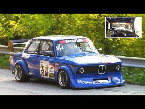 9.000Rpm BMW 2002 Tii || Full Onboard On The Limit!! - 230Hp/830Kg Berg-Cup Monster