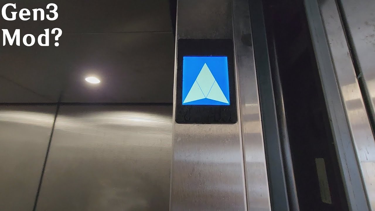 Gen3 Mod? Otis Gen2 Traction Elevator at Parking Garage #5 - Santa Monica CA