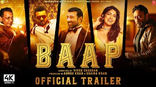 Baap Official Trailer | Full Movie Story | Mithun, Sanjay D, Jackie, Sunny D | baap teaser updates