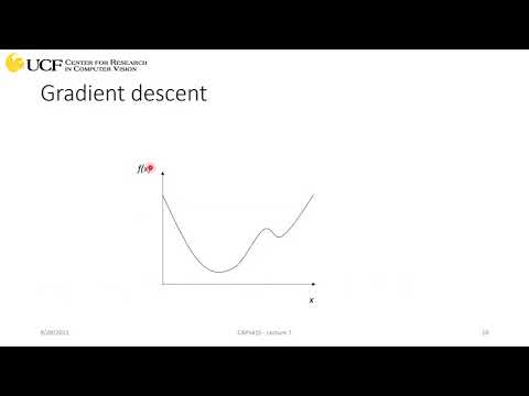 CAP5415 Lecture 10 [Training Neural Networks - Part I] - Fall2021