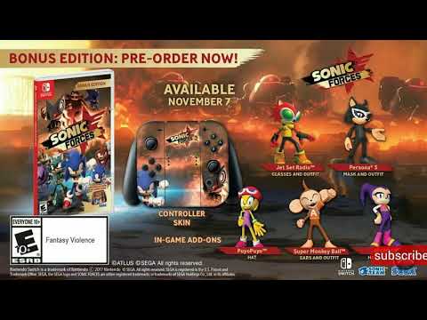 Sonic Forces Bonus edition