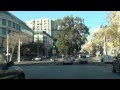 США 902: Жизнь в Сан Франциско. Вид из окна автомобиля. Черная пятница на ...