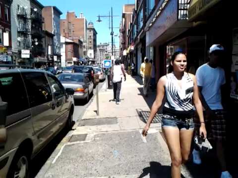 Paterson nj walking downtown