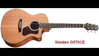 Video thumbnail for Walden G570CE mic and pieza sounds by Валерий Сальников