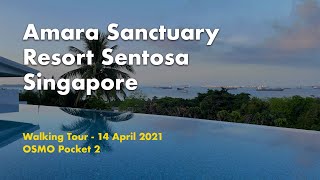 Amara Sanctuary Resort Sentosa Walking Tour 4K - 5-star Heritage Hotel Singapore