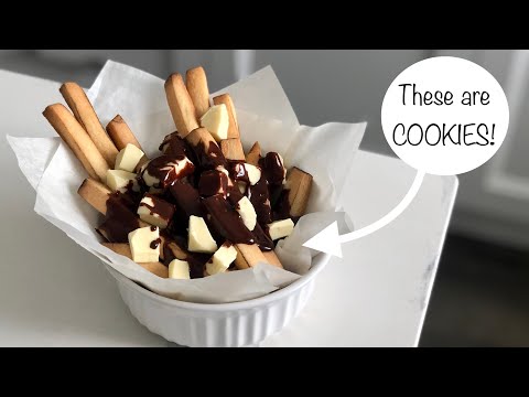How to Make Canadian Poutine Cookies | Cookies that Look Like Other Foods