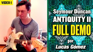 Video thumbnail for 🔥 Seymour Duncan Antiquity II Surf strat pickups full 🔥 Demo review by La Guitarra Blues