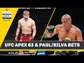 Best Bets for Jake Paul vs. Anderson Silva, UFC Vegas 63 - MMA Fighting