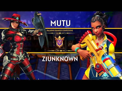 Mutu Vs Z1Unknown  Epic Match Cassie Vs Kinessa Paladins Ranked Competitive