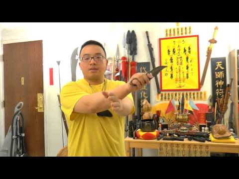 Tactical Knife Fighting Lesson 21 - Cold Steel Double Agent 2 Combat Usage