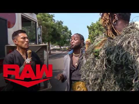 Reggie uses ice cream to evade R-Truth and Akira Tozawa: Raw, Aug. 23, 2021