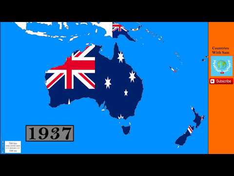 100 Year Timeline Of Oceania (1920-2020)