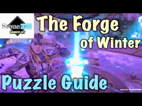 Horizon Zero Dawn: The Frozen Wilds - The Forge Of Winter Restore CYAN Puzzle Guide