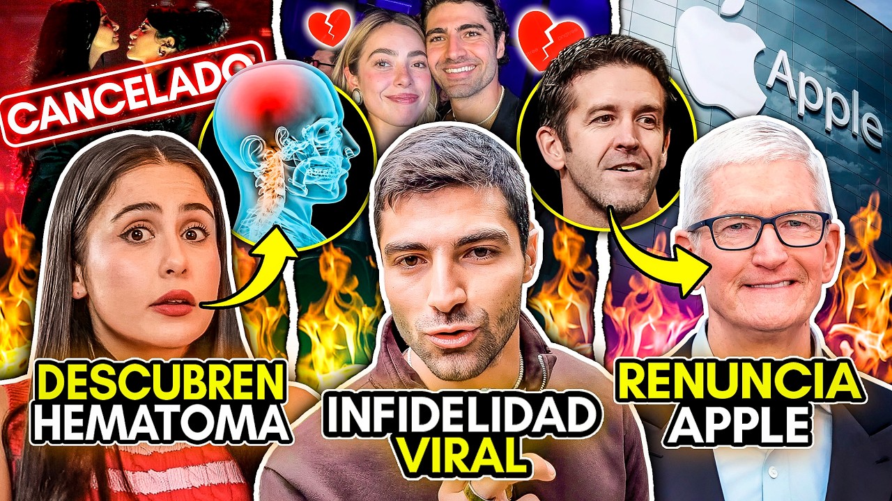 INFIDELIDAD VIRAL! EMILIO ANTUN! LUPITA con HEMATOMA! NIURKA -vs- HOSTPANISH! CEO APPLE! PIRAMIDES!