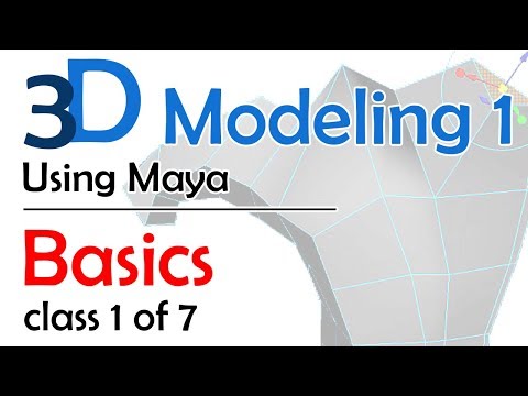 3D Maya Modeling 1 The Basics