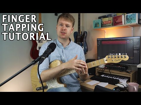 Beginner Finger Tapping Exercise For Math Rock Guitar