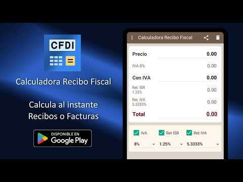 Calculadora Recibo Fiscal