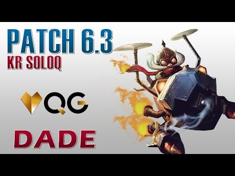 QG Dade - Corki Mid Lane - KR SoloQ