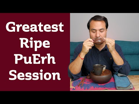 One of the Greatest Ripe Teas I have EVER tasted - Grand Master Ripe PuErh