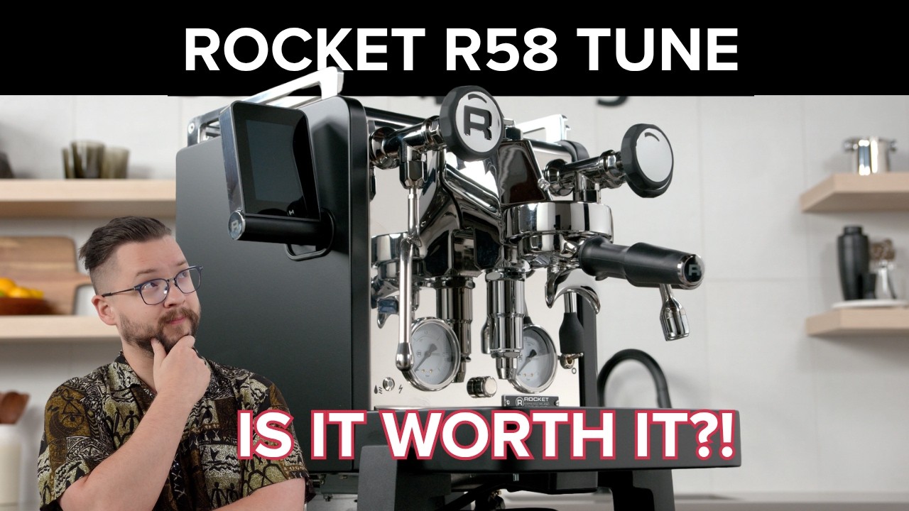 Our Review of the Rocket R58 Tune Espresso Machine (With Unboxing!)