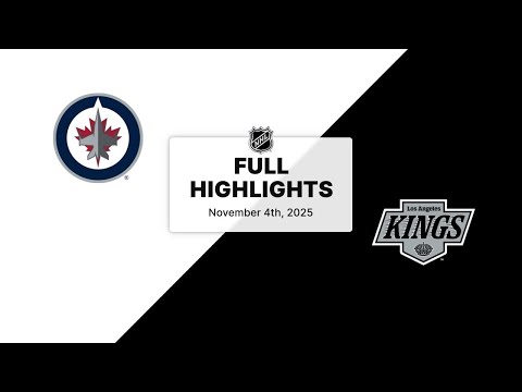 NHL Highlights | Jets vs. Kings | November 04, 2025