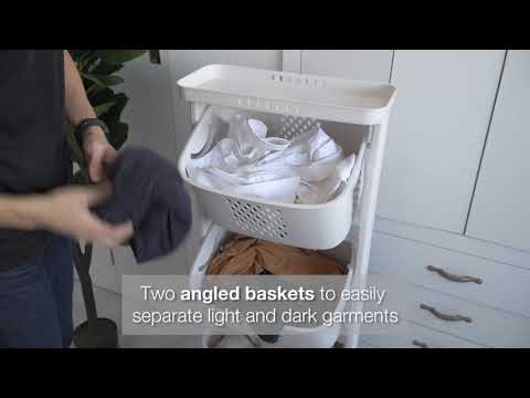 IUIGA Three-Tier Laundry Basket