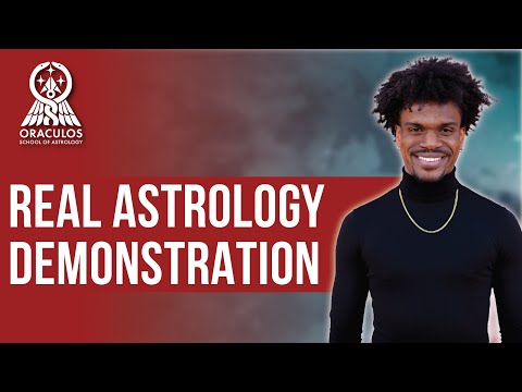 REAL ASTROLOGY DEMONSTRATION! // (Blind Astrology Chart Reading Marathon Day #6)