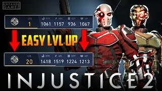 Injustice 2: How To Level Up Any Character Without Playing!!