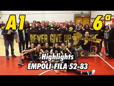 A1: Highlights USE Scotti Empoli - Fila SML (6^ g.)