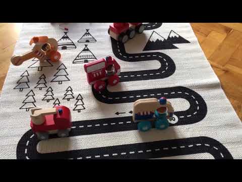 Plantoys brandbiler og brandstation - Avaville.dk