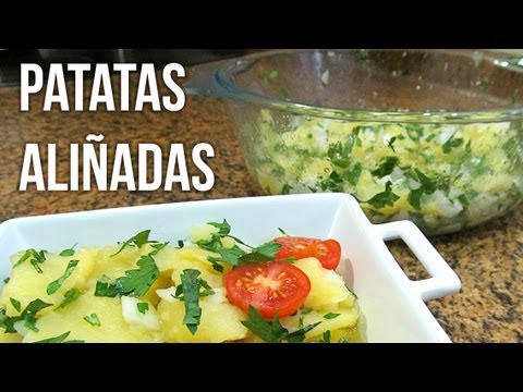 Patatas aliñadas