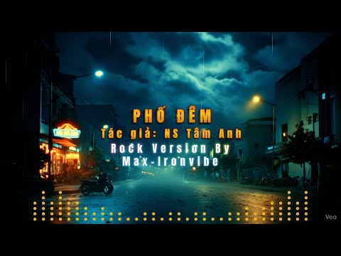 PHỐ ĐÊM - Bản Rock Ballad Say Đắm từ #maxironvibe 🎶🔥🎸🎹🎧#rock #metal #hardrock #aimusic