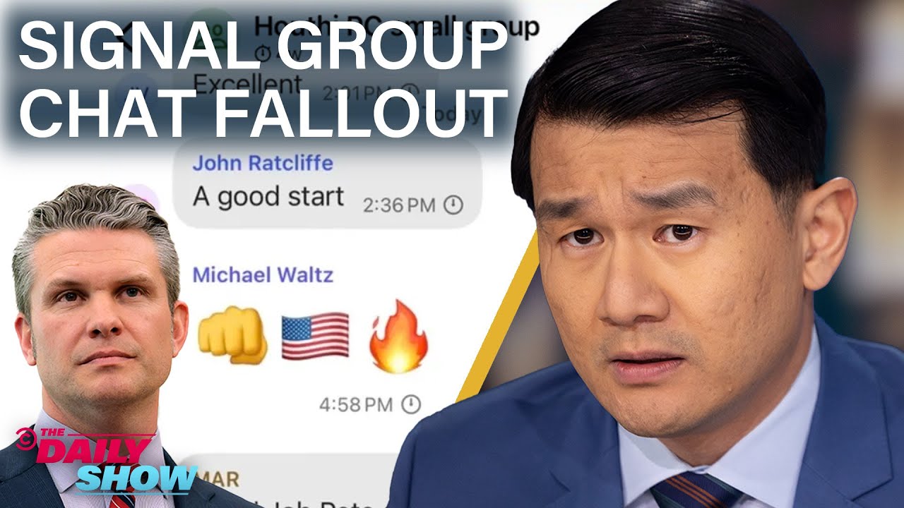 Republicans Desperately Spin Yemen Group Chat Fumble | The Daily Show