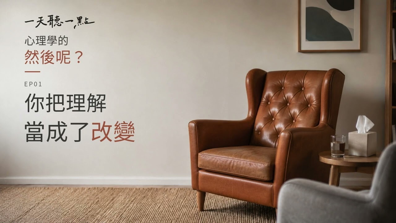 心理學的然後呢？EP01｜為什麼我們懂了這麼多道理，依然過不好這一生？