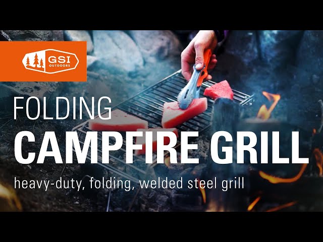 قاعدة شواء ستانلس ستيل قابلة للطي GSI