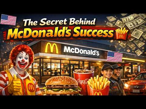 The Secret Behind McDonald’s Success – How the Fast-Food Giant Dominates the World