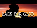 Boyz II Men - Back For Good (Lyrics)