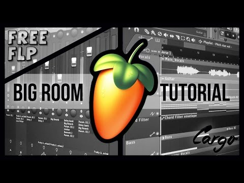 Fl Studio Tutorial: How to make a simple Big Room Drop in under 15 minutes (FLP Download)