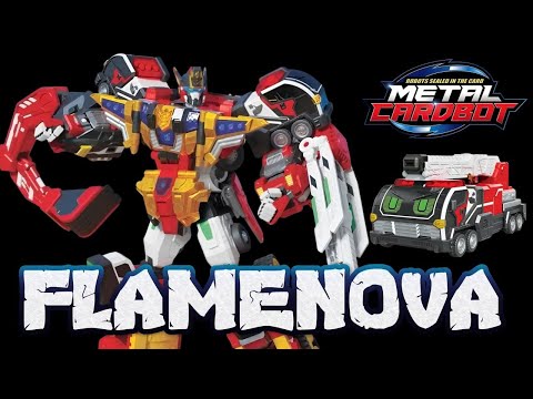 Metal Cardbot FLAMENOVA