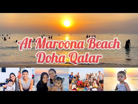 #maroona #beach  #azerbaijan  #beach  #doha  #qatar  @umamahandanabia #umamah #anabia #foryou #duet