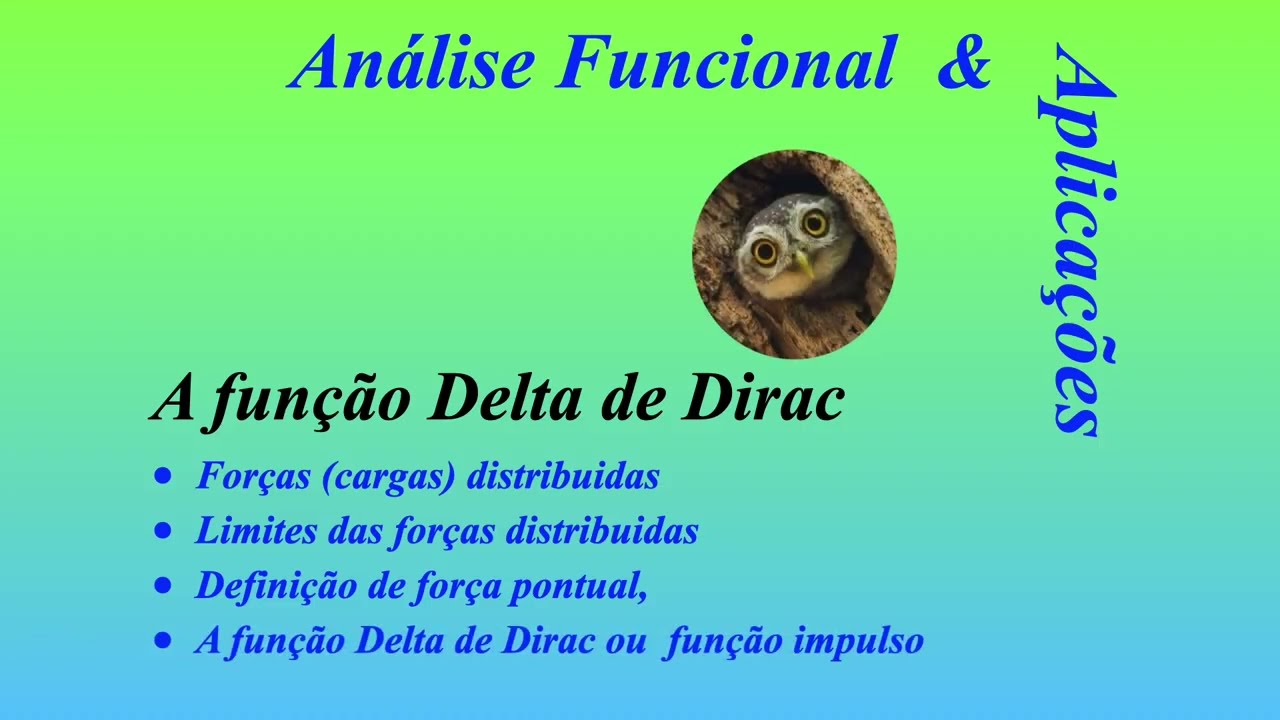 A Função Delta de Dirac: Uma introdução