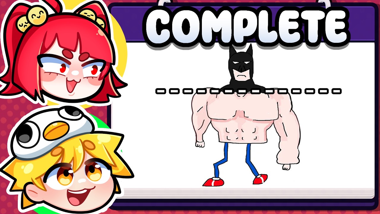 Completing the most RANDOM DRAWINGS on the Gartic Phone