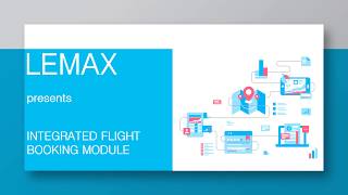 Sell flight tickets more efficiently with a Lemax-integrated flight booking system