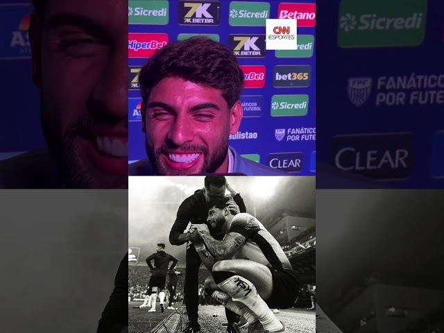 O Yuri Alberto ficou com medo de uma invasão da torcida após o título! | CNN ESPORTES