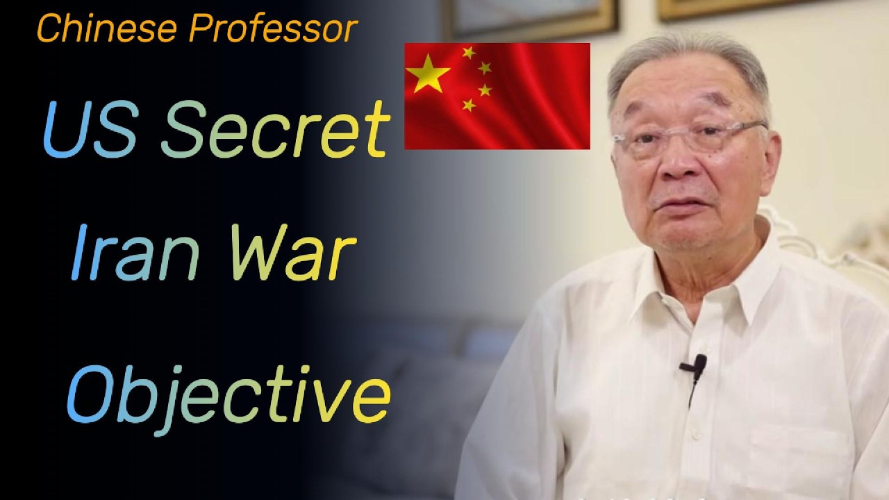 Chinese Professor revealing SHOCKING US war objective