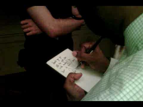 sonia talking with Jamire williams after the show  may, 26 th 2010 in paris !!!!