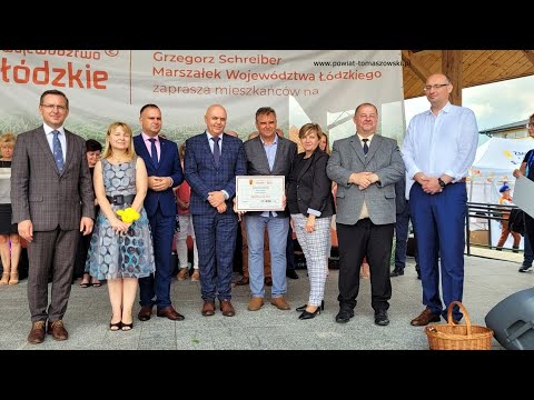 Wręczenie grantów „Sołectwo na plus” na Pikniku Województwa Łódzkiego w Lubochni