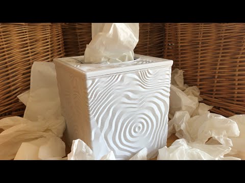 Ripple Tissue Boxes by DaveMakesStuff - Thingiverse