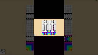 Rainbow Pattern (Bonus Pack) | Coloring Pixels #shorts #games #relaxing #pixel #art