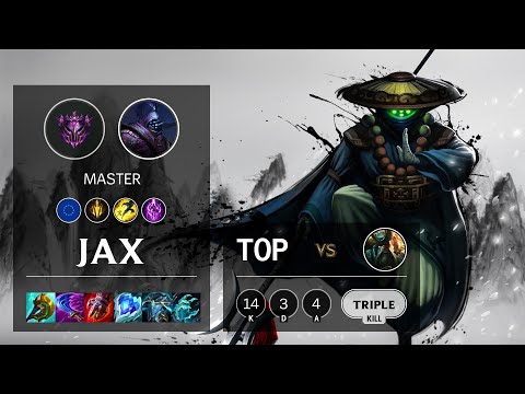 Jax Top vs Gangplank - EUW Master Patch 11.24